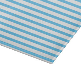 Kitchen classic blue stripes Klassisch gestreift Schneidebrett