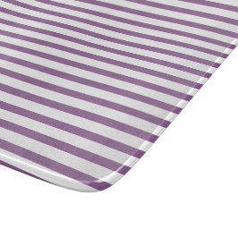 Kitchen classic lilac stripes Klassisch gestreift Schneidebrett