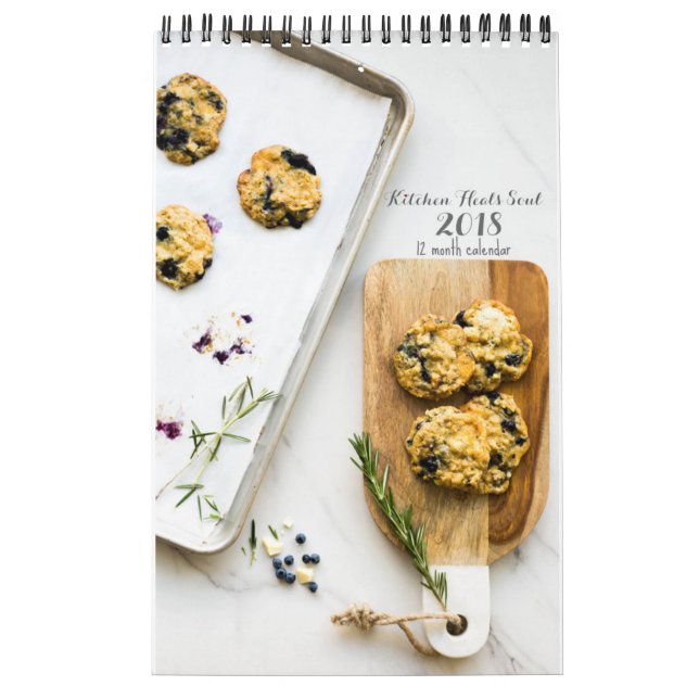 Kitchen Heals Soul 2018 Kalender KLEIN (Titelbild)
