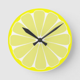 Kitchen Lemon Fruchtwand Uhrengeschenk Große Wanduhr