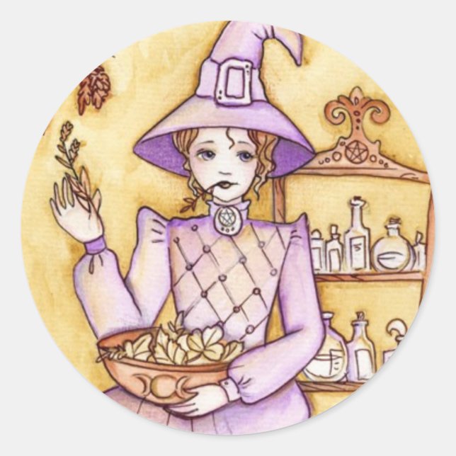 Kitchen Magic Runder Aufkleber (Vorderseite)