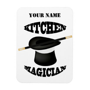Kitchen Magician Koch Koch Custom Foto Magnet