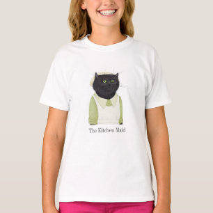 KITCHEN MAID CAT Girls' Basic T - Shirt