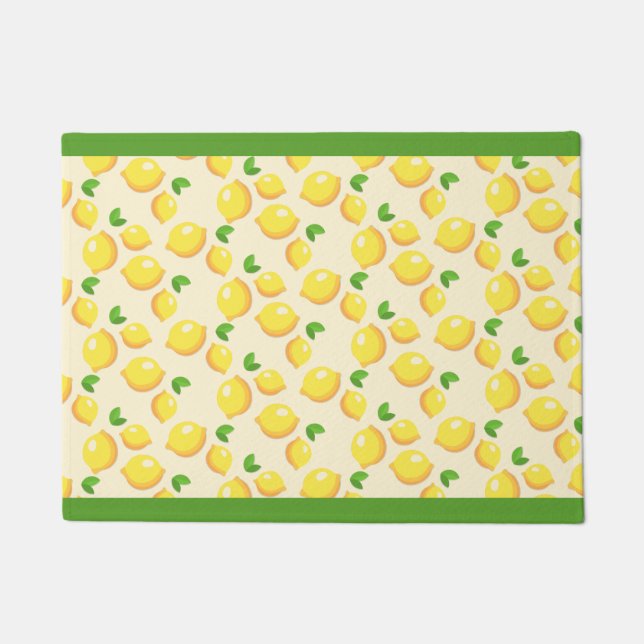 Kitchen Mat Kitchen Floor Mat Lemon Lemons Fußmatte (Vorderseite)