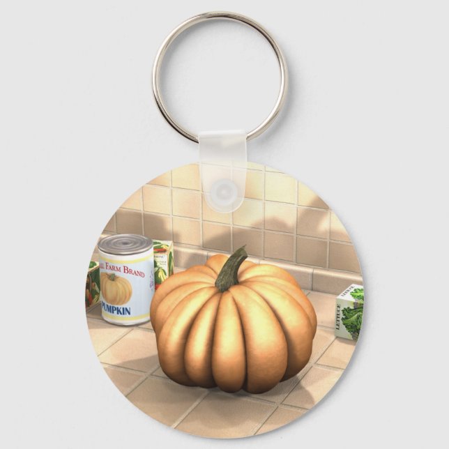 Kitchen Pumpkin Schlüsselanhänger (Vorderseite)