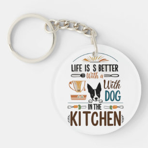 Kitchen Pup Liebe Schlüsselanhänger