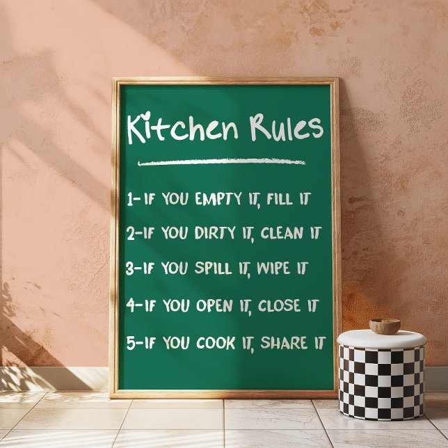 Kitchen regt Trendy Funny Chalkboard Wand Kunst (Von Creator hochgeladen)