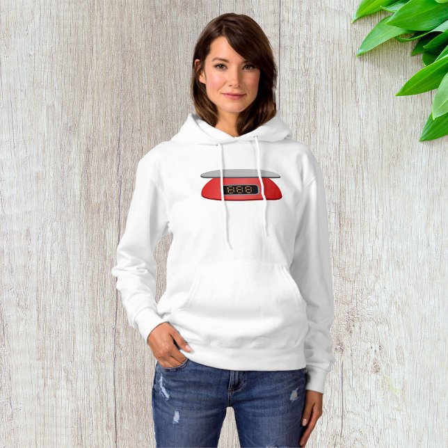 Kitchen Scale Womens Hoodie (Von Creator hochgeladen)