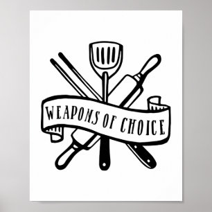 Kitchen Sign Poster