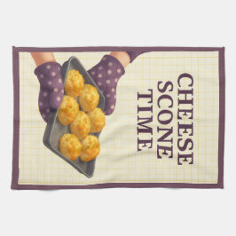 Kitchen Tea Towel | Cheese Scone Time | Plum Borde Geschirrtuch
