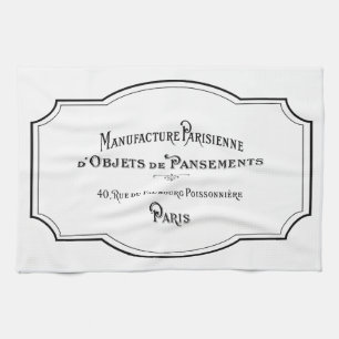 Kitchen Teetücher - Parisienne Paris Geschirrtuch