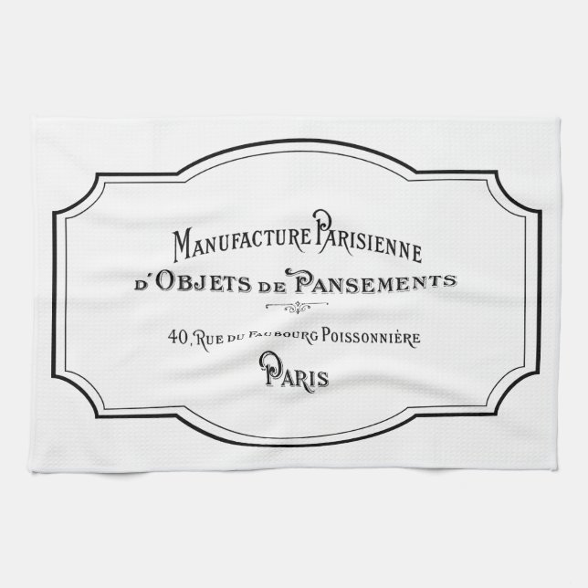 Kitchen Teetücher - Parisienne Paris Geschirrtuch (Horizontal)