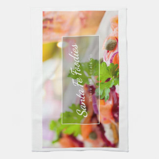 Kitchen Towel Santa Fe Foodies Color Logo Geschirrtuch