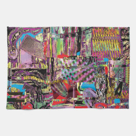 Kitchen Towels – Urban Fractals Geschirrtuch