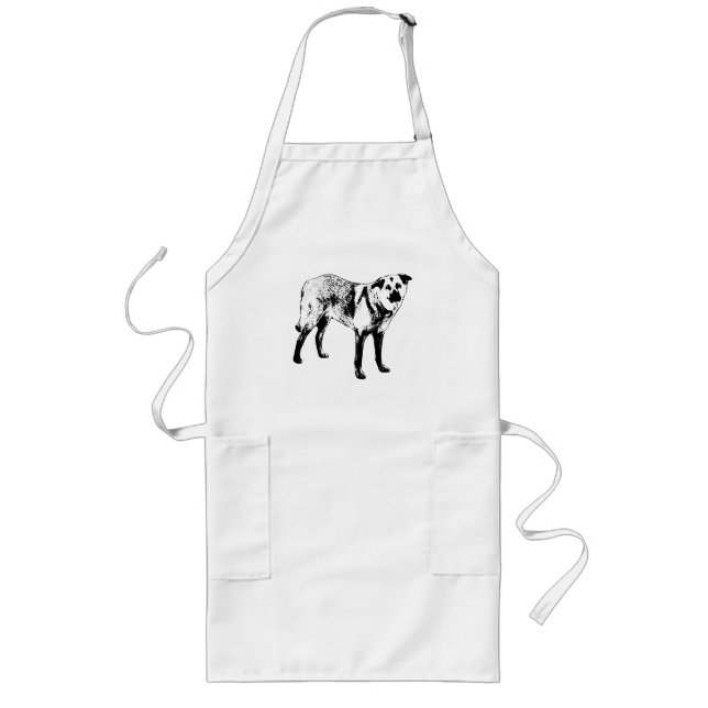 kitchen trailmate, tibetan mix lange schürze (Vorne)