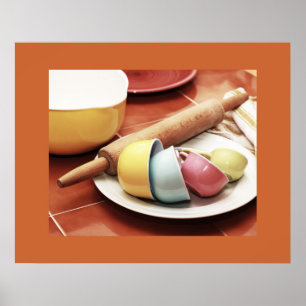 Kitchen Utensils Still Life Poster