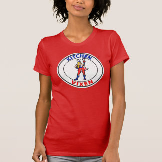 Kitchen Vixen Women's T - Shirt Red