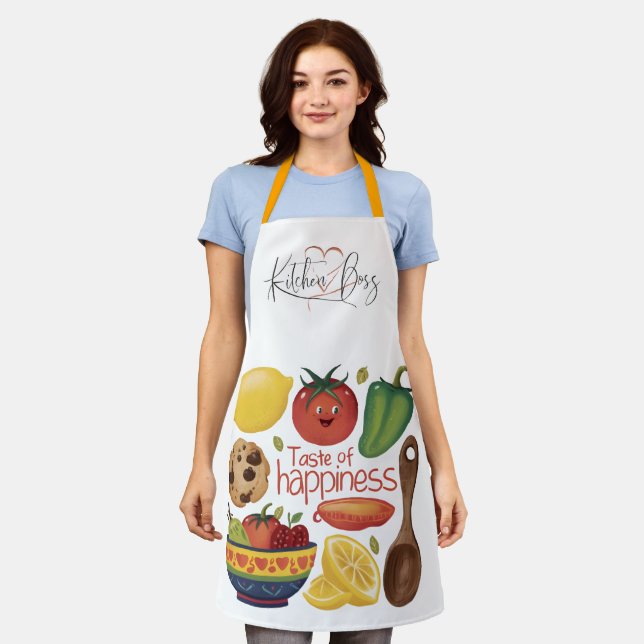 Kitchen Wizard Apron Schürze (Getragen)