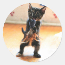 Kitchenfangeln Runder Aufkleber