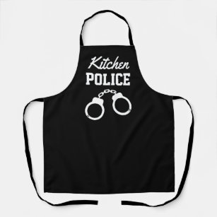 Kitchenpolizei lustige Handschellen-Schürze für si Schürze