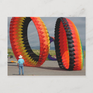 Kite Festival Postkarte