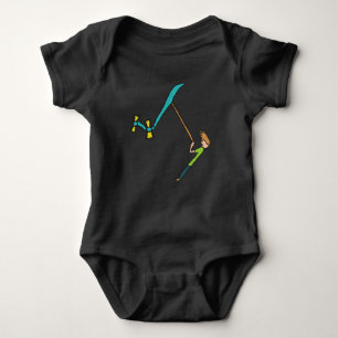 Kite Flying Baby Strampler