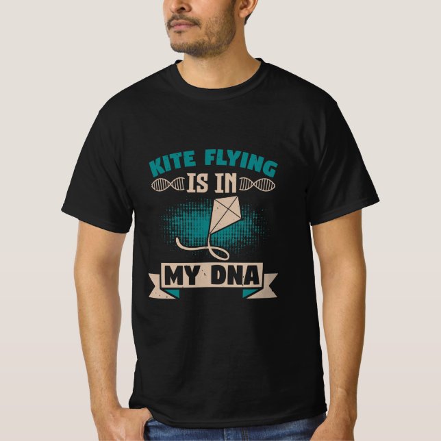 Kite Flying Hobby Kites Flyer Gift T-Shirt (Vorderseite)