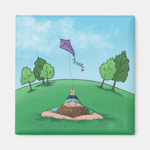 Kite Flying Magnet