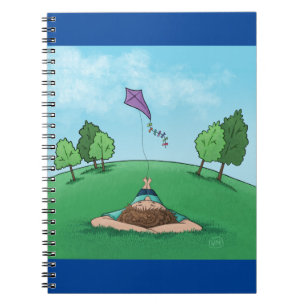 Kite Flying Notebook Notizblock