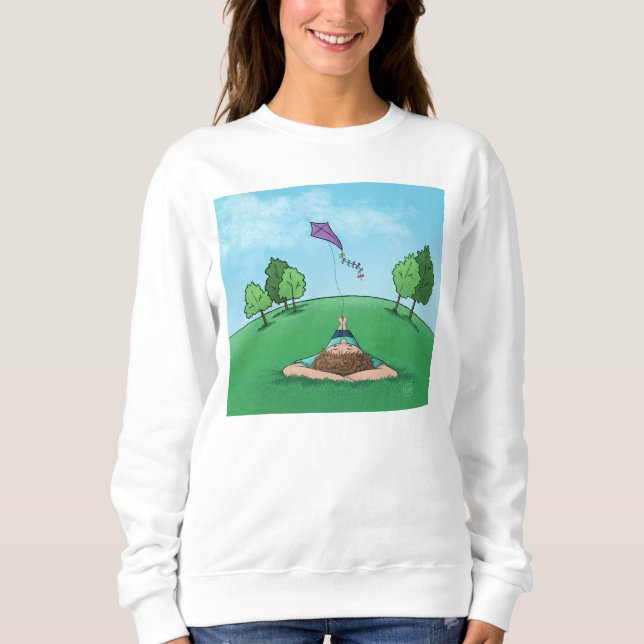 Kite Flying Sweatshirt (Vorderseite)