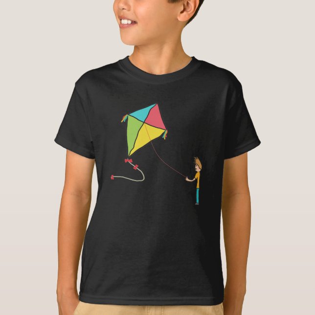 Kite Flying T-Shirt (Vorderseite)