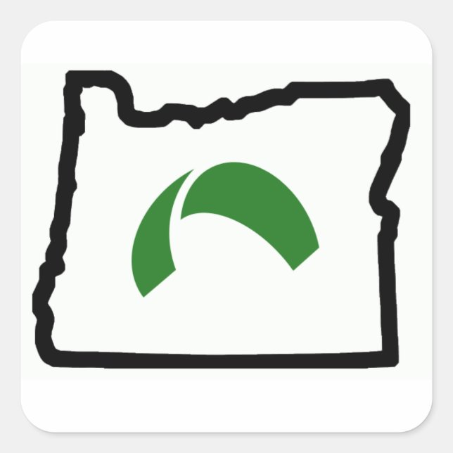 Kite Oregon Sticker (Vorderseite)