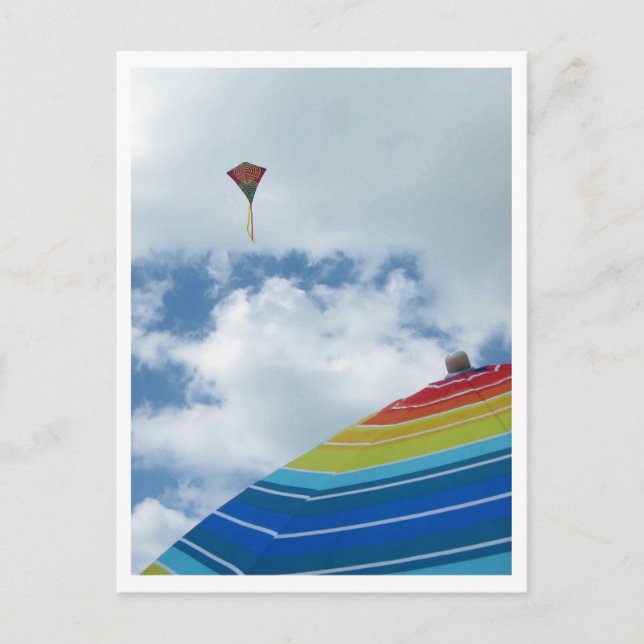 Kite Postcard Postkarte (Vorderseite)