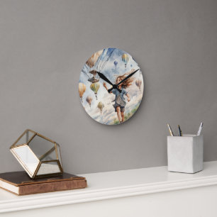 Kite Runde Wanduhr