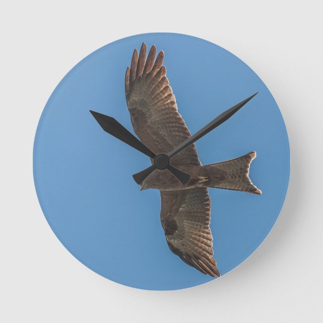 Kite Runde Wanduhr (Vorderseite)