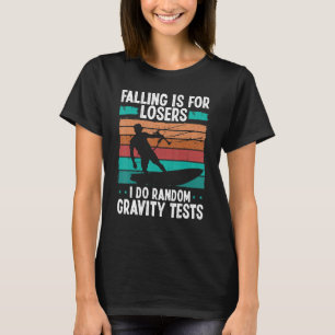 Kiteboarder Vintages Random Gravity Tests Funny Ki T-Shirt