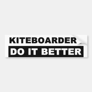 KITEBOARDING AUTOAUFKLEBER