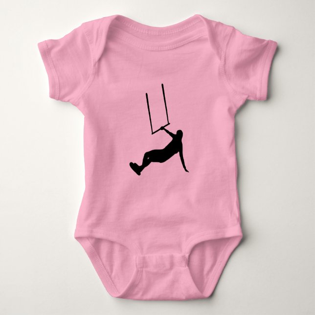 Kiteboarding Baby Strampler (Vorderseite)
