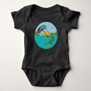 Kiteboarding Baby Strampler