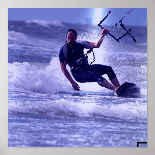 Kiteboarding Design Poster (Vorne)