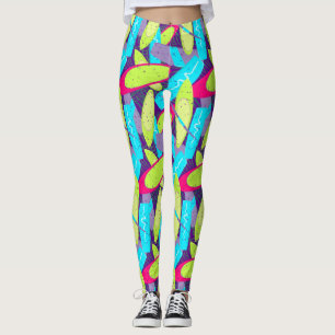 Kiteboarding Girl Fun Mehrfarbiges Kitesurfen Leggings