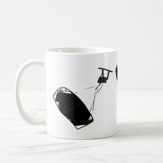 Kiteboarding - Kiteloop Kaffeetasse (Links)