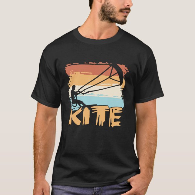 Kiteboarding Kitesurfing Geschenk T-Shirt (Vorderseite)