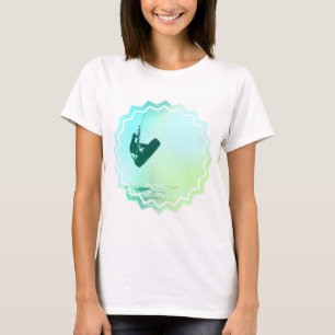 Kiteboarding Luft-Damen-angepasster T - Shirt