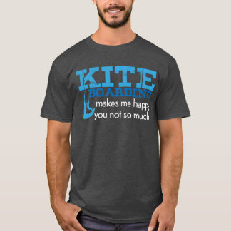 Kiteboarding Quote Sports Kitesurfing Kitesurfer v T-Shirt