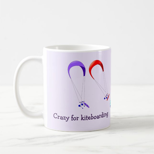 Kiteboarding Tasse (Links)