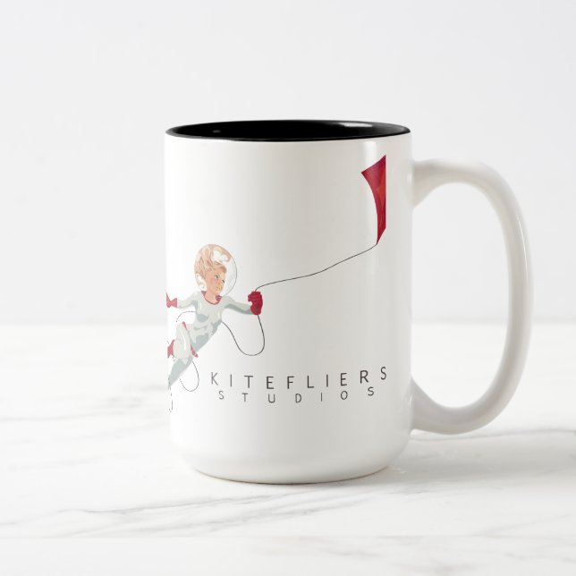 Kitefliers Studio-Tasse Zweifarbige Tasse (Rechts)