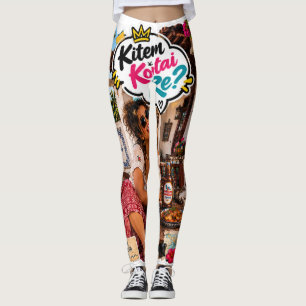 Kitem Kortai Re? — Casa Susegad Pure Konkani Vibes Leggings