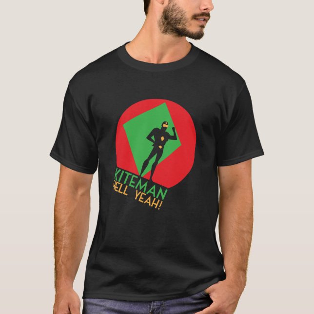 Kiteman Hell Yeah Essential T-Shirt (Vorderseite)