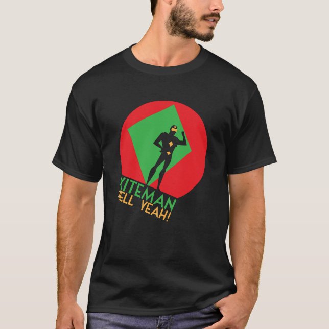 Kiteman Hell Yeah T-Shirt (Vorderseite)